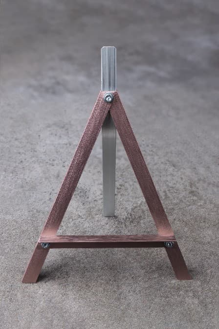 Space Plate Stand - 20×20 cm (kobber)