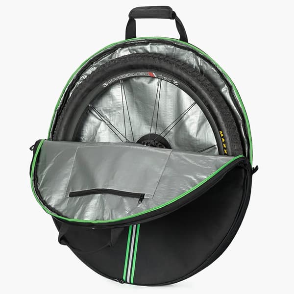 Transportdæksel til cykelhjul, diameter 74 cm - sort