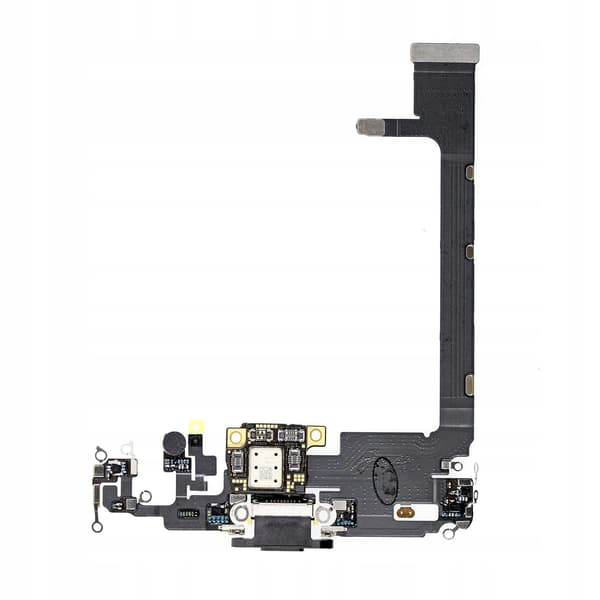 Opladningsport flexkabel med IC iPhone 11 Pro OEM sort