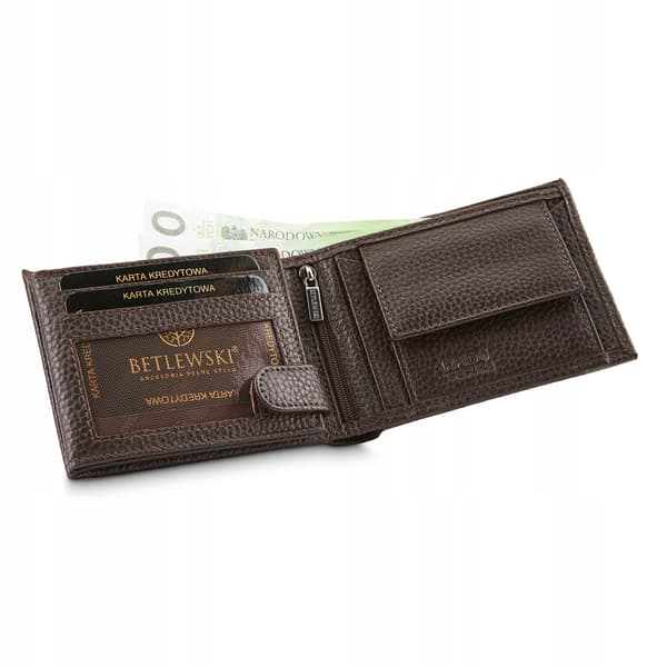 BPM-CF-61 C.BRAZ Herrplånbok LOUIS +CERTIFIKAT