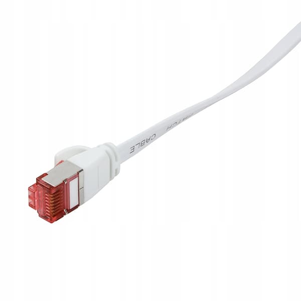 Patchkabel LogiLink CF2011U CAT.6 U/UTP 0,25m, platt, vit