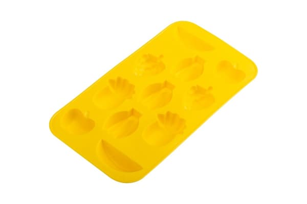 FRUITS flexibel isbitsform för 11 fruktformade isbitar