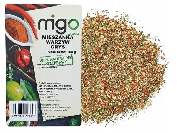 GRYS grönsaksmix (100g) - MIGOgroup