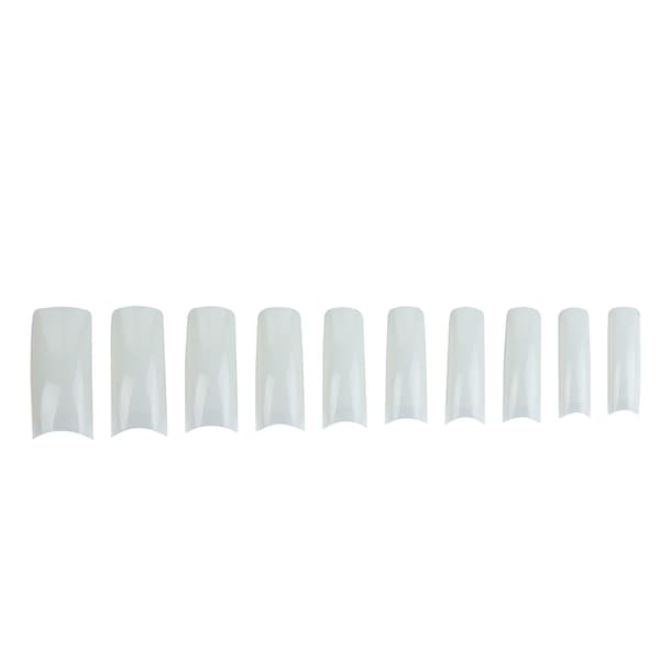 Milky tips, kort lomme, pose med 500 stk.