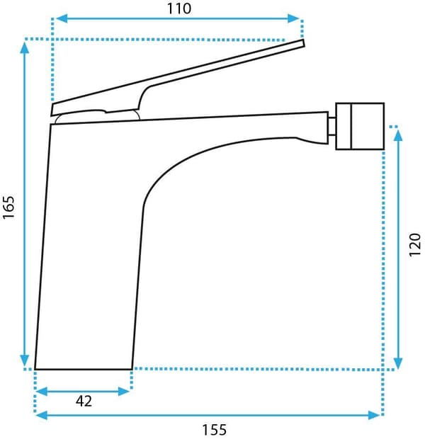 AVALON SORT BIDETVANDARBEJDE SKU REA-B1119