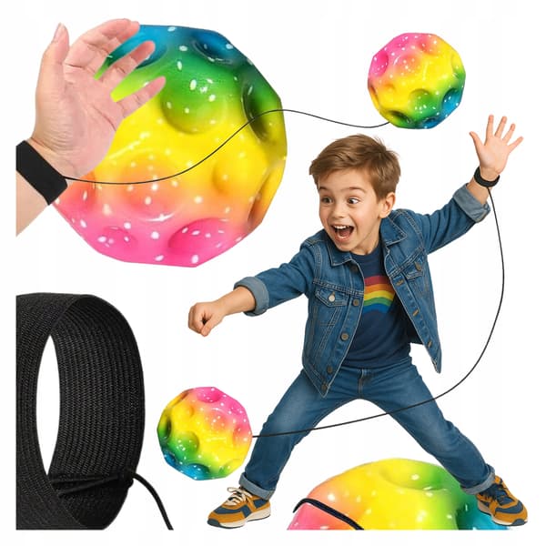 Galaxy Ball på gummiband meteorrumsøvningsbold