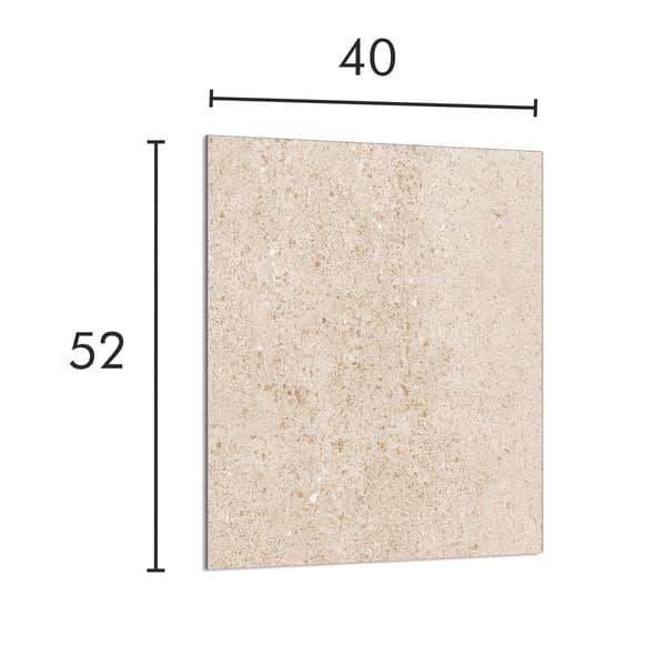 GLASSKÆREBRÆT 40x52 Beige
