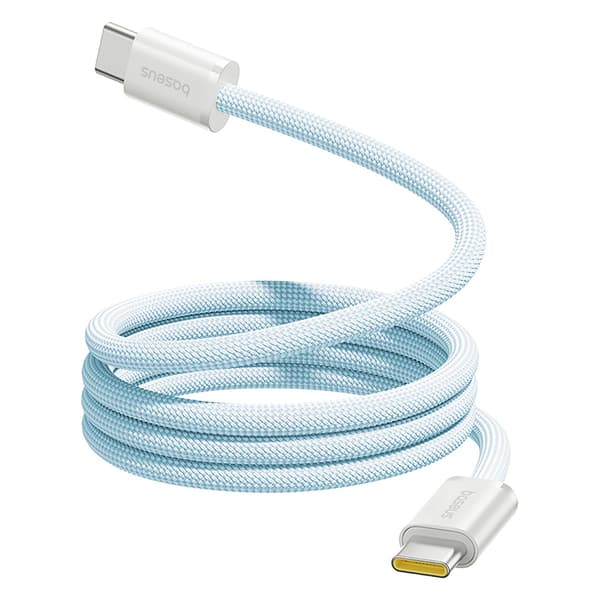 Självmonterande USB-C Dynamic 4 Pro 100W 1m kabel - Blå