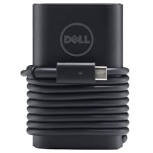 Dell E5 USB-C AC-adapter 65 watt, sort (450-AGOB; 450-ALJL)