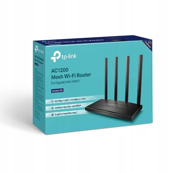 TP-Link Archer C80 AC1900 router 4xLAN 1xLAN/WAN