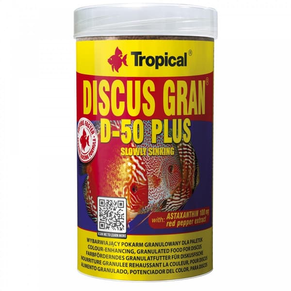 Tropisk Diskus Gran D-50 Plus 250ml/110g