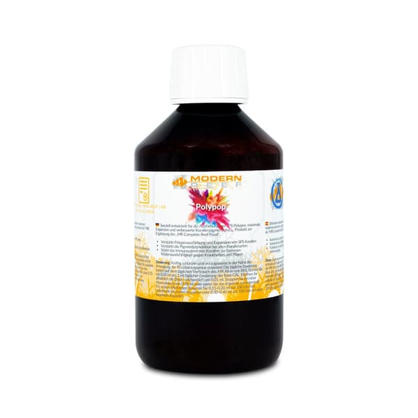 Modern Reef Polypop 250ml næringsvat foder til koraller
