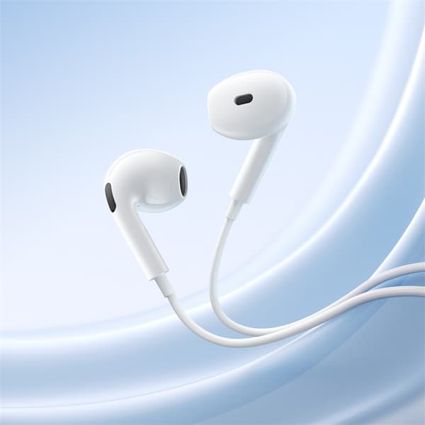USB-C Kablede In-Ear Hovedtelefoner - Hvide