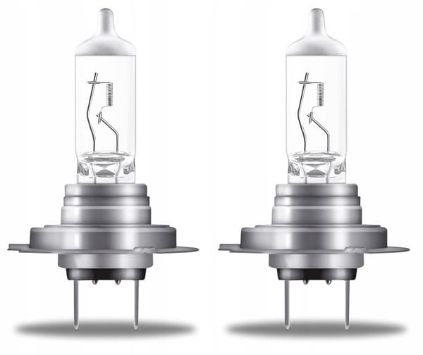 Osram H7 Natbryder Sølv + 100% Duo Box