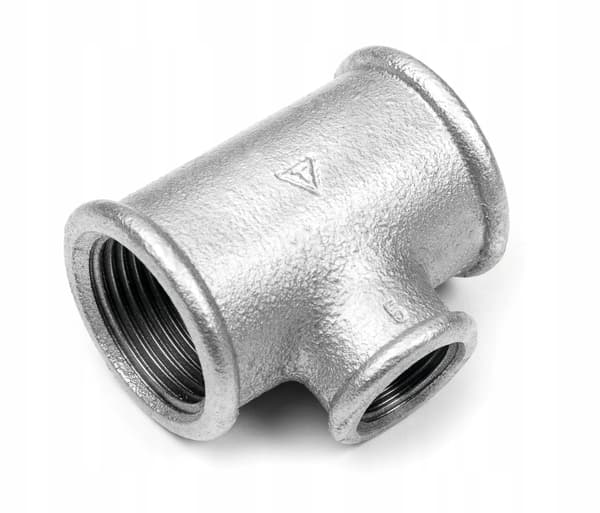 Galvaniseret reduktionskoppling 2x1/2x2 tommer