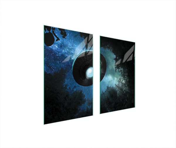 LASINEN SUOJALEVY LIEDELLE 75x52 UFO