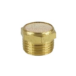 Flad lyddæmper med 3/8" gevind