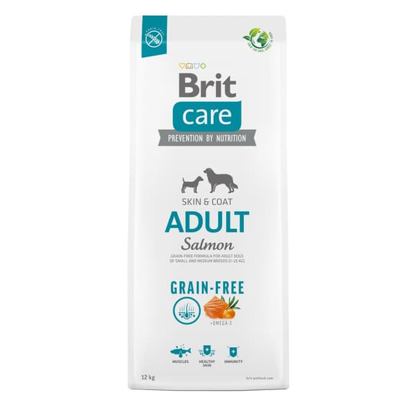 Brit Care Hundefoder Kornfrit Adult Laks 12 kg