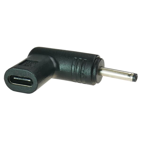 USB-C-adapter til strømforsyning af bærbar computer med 3,0x1,0 mm stik