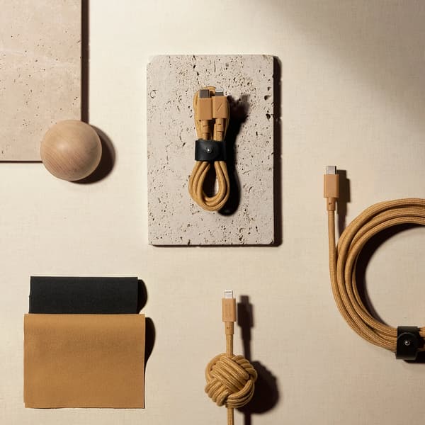 Native Union Belt Cable - USB-C - Lightning-kaapeli, 1,2 m (kraft)