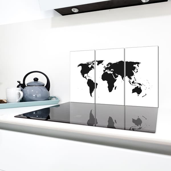 Glasbeskyttelsesplade til komfur 3x30x52