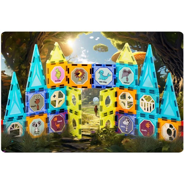 Magnetiska block Torn RK-768 Ricokids