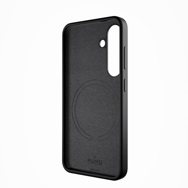 Silikone cover til Samsung Galaxy S25+ Icon - sort