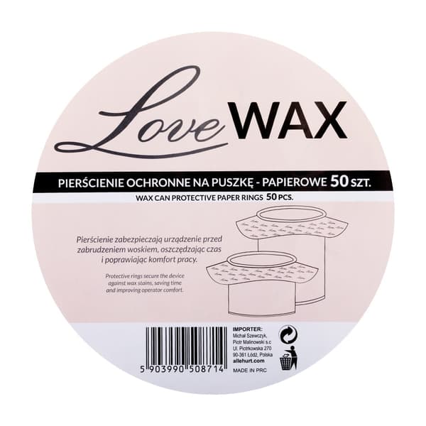 LoveWax papperskyddsringar 50 st