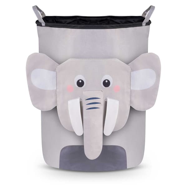 Nukido leksakskorg - grå elefant