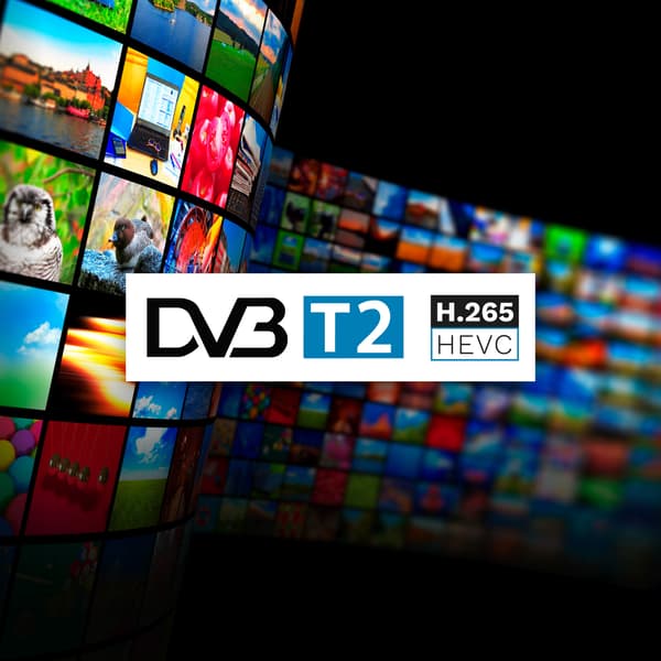 TV-vastaanotin DVB-T2 H.265 HEVC USB Cabletech