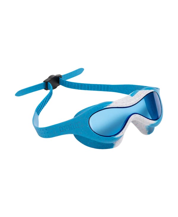 Arena SPIDER BARNMASK R_BLÅ-GRÅ-BLÅ simmask med glasögon