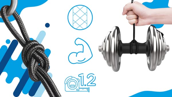 Nylon laddkabel USB-C/USB-C för Samsung