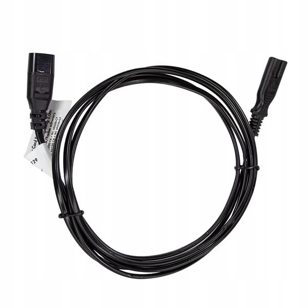 LogiLink CP129 IEC C8 > C7 strømforlængerkabel sort 2m