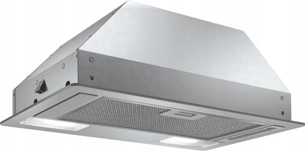 Bosch DLN 53AA70 emhætte i rustfrit stål, 302 m³/t, LED
