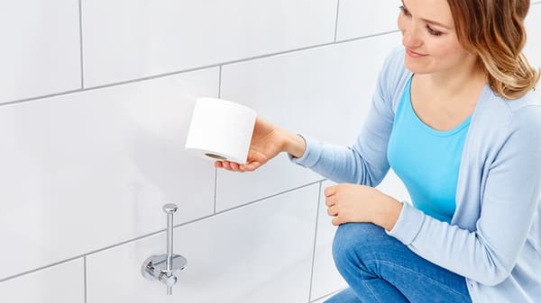 Tesa Loxx toiletpapirholder uden boring