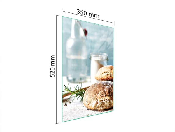 GLAS SKÄRBRÄDA 35x52 BRÖD