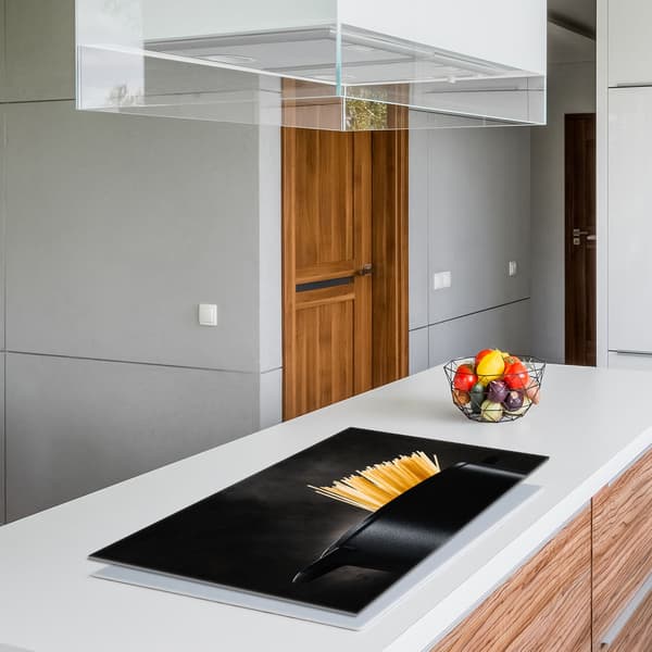 Lasinen suojalevy liedelle 90x52 Pasta