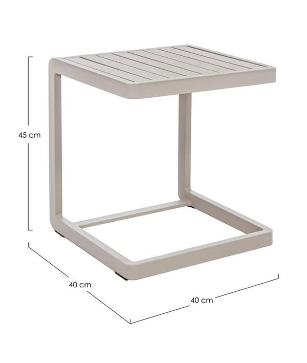 Kolli sofabord 40x40 grå