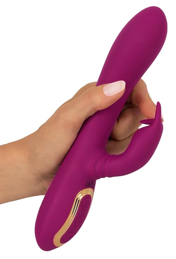 Javida Handy 3-funktionsvibrator Lila
