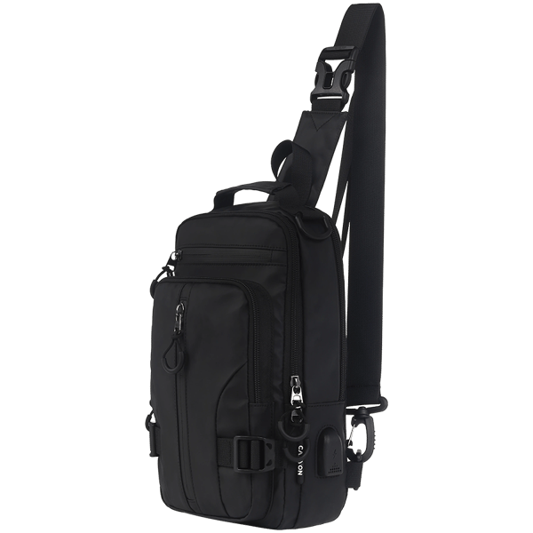 CANYON CB-1 Transformer Taske med USB-A Sort