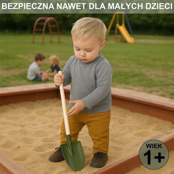 Safe Eco Wood barnspade strandsand 55cm