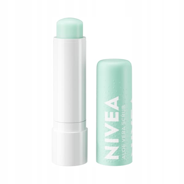 NIVEA Caring Scrub blød læbeskrub med aloe vera 4,8 g