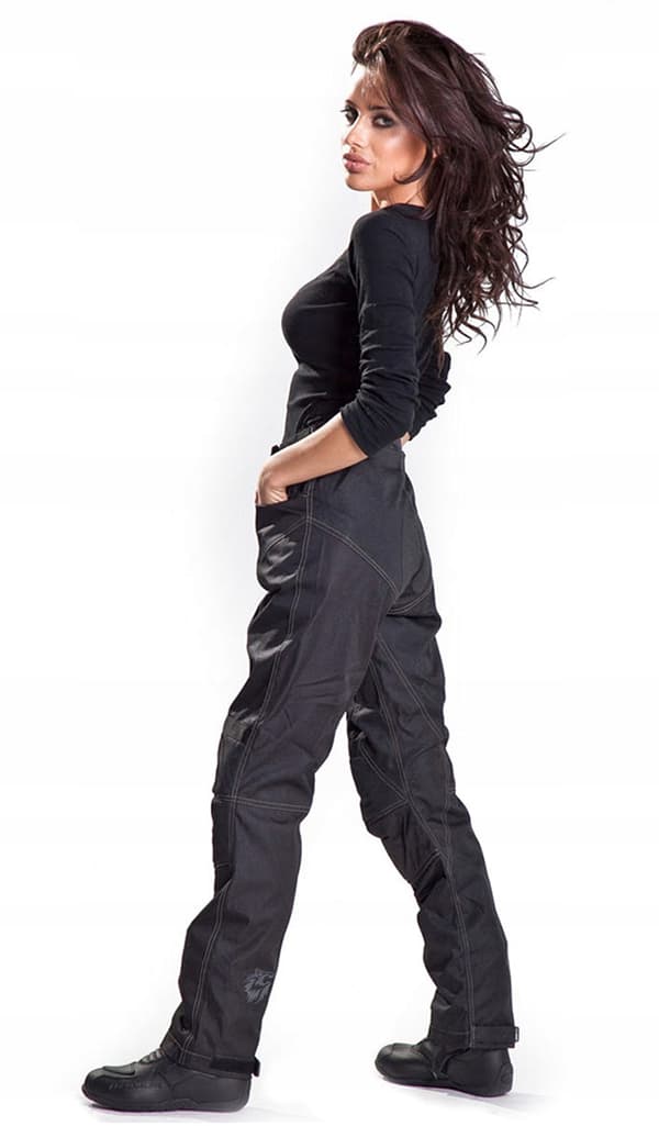 WOLF DAME MC-BUKSER BLADE LINING SORT XL