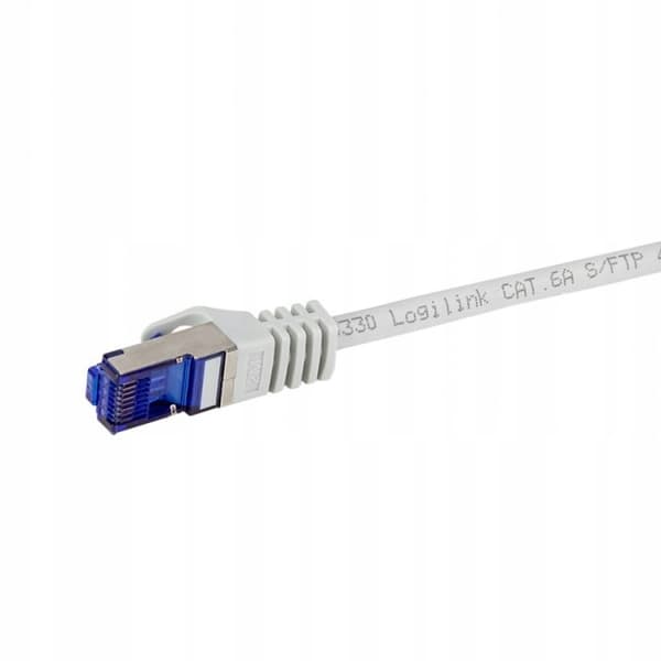 Patchkabel LogiLink C6A072S Cat.6A S/FTP Ultraflex 5,0m grå