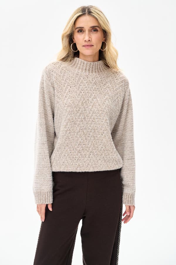 Dame Maxim Latte sweater 40/42