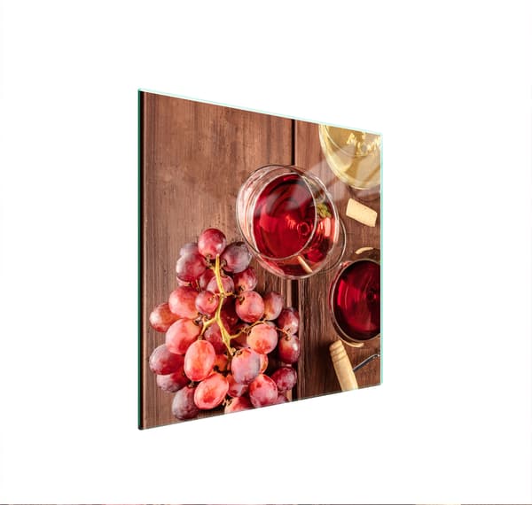 GLASSKYDDSPLÅT FÖR SPIS 50x52 VIN