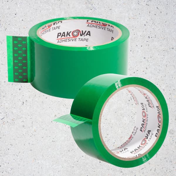 Pakova pakkausteippi 48/50 vihreä 3PAK