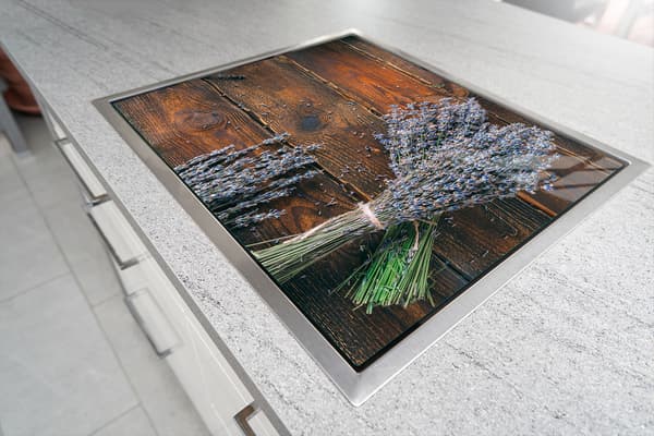 SKÄRBRÄDA I GLAS 52x30 LAVENDEL