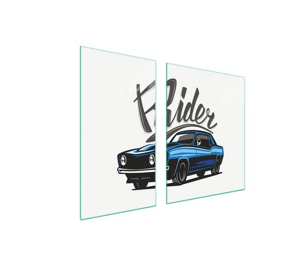 GLASSKYDDSPLÅT FÖR SPIS 90x52 AUTO