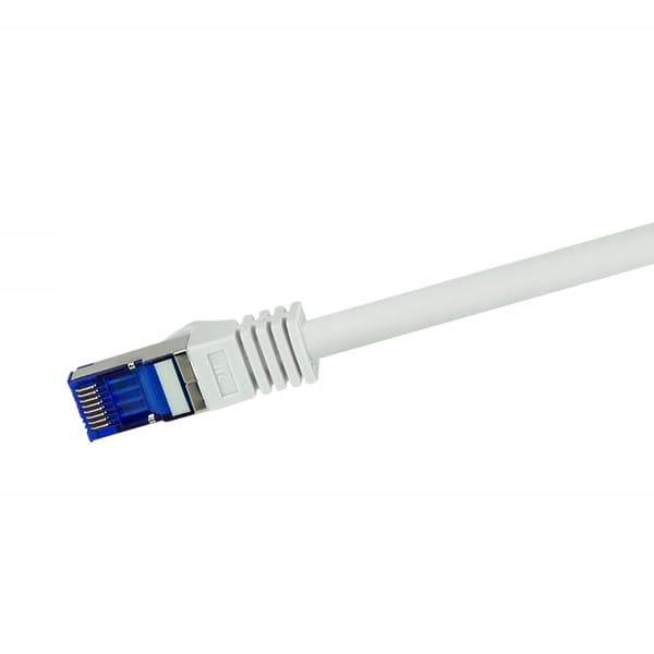 Patchkabel LogiLink C6A012S Cat.6A S/FTP Ultraflex 0,25m grå